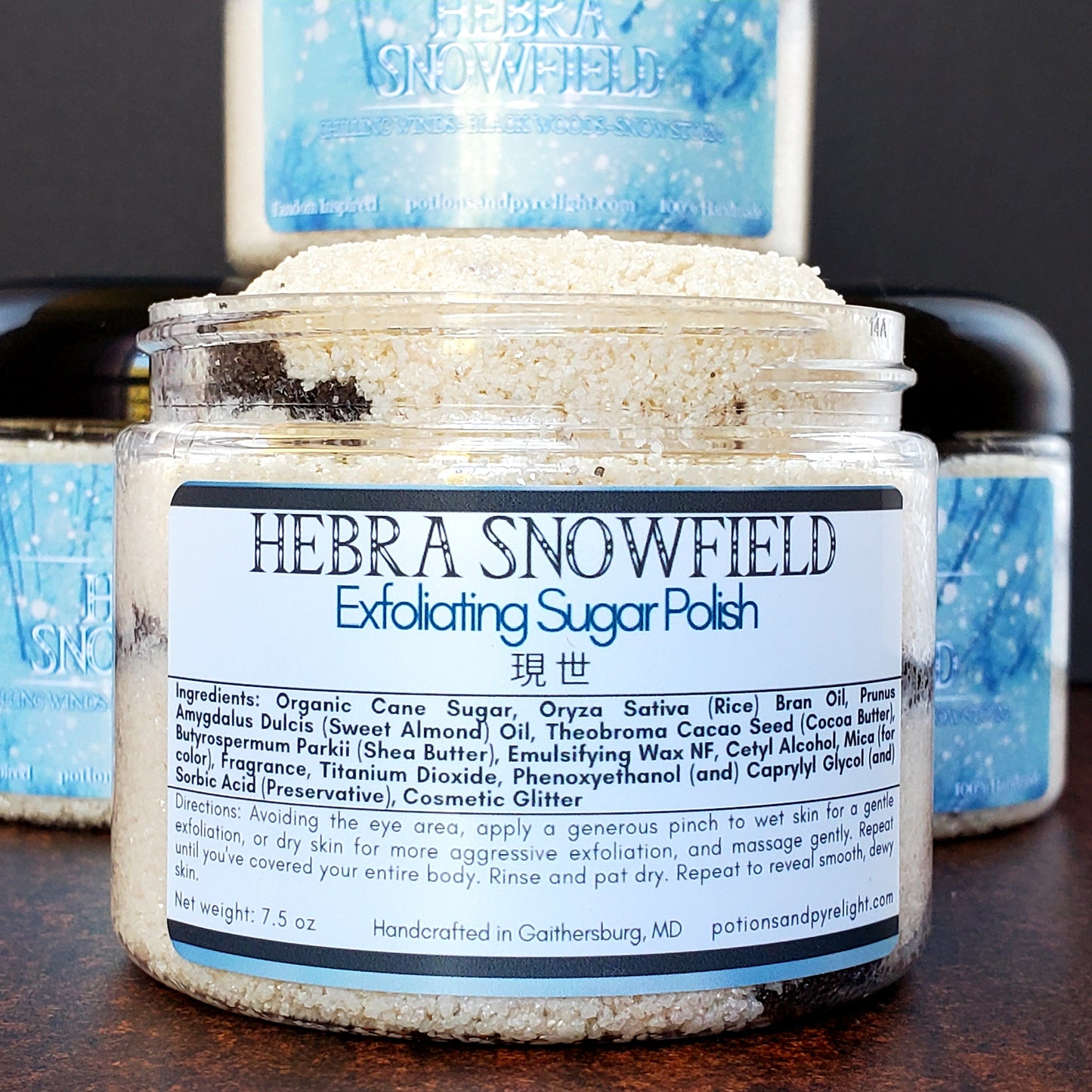 The Legend of Zelda - Hebra Snowfield Exfoliating Sugar Polish (Winter Limited Release) - Potions & Pyrelight