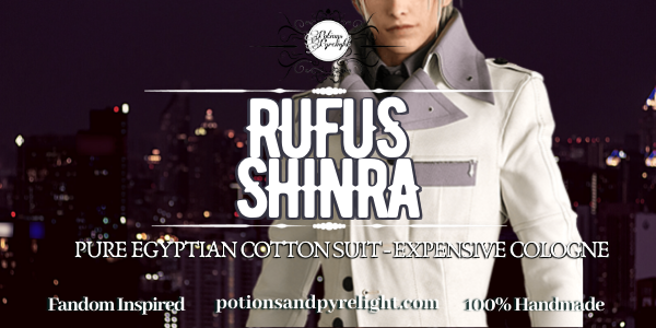 Conditioning Beard Balm - Final Fantasy VII - Rufus Shinra - Potions & Pyrelight