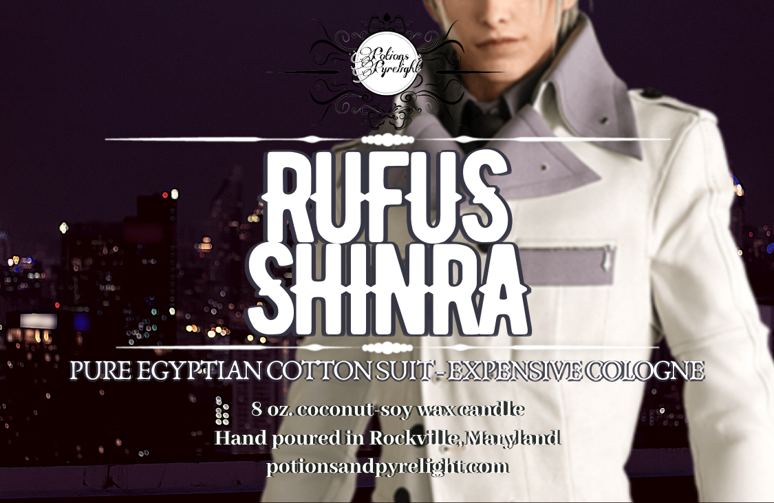 Final Fantasy VII - Rufus Shinra - Potions & Pyrelight