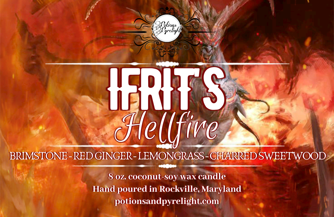 Final Fantasy Summon - Ifrit's Hellfire - Potions & Pyrelight