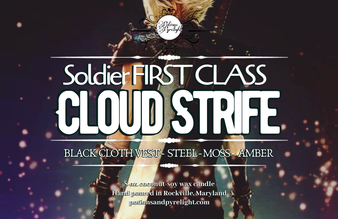 Soldier First Class: Cloud Strife - Potions & Pyrelight