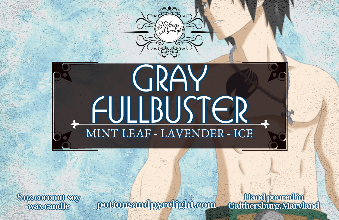 Fairy Tail - Gray Fullbuster - Potions & Pyrelight