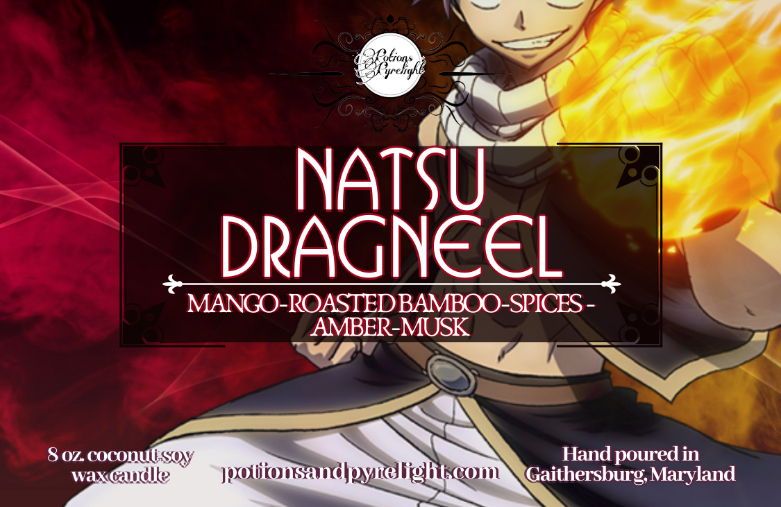 Fairy Tail - Natsu Dragneel - Potions & Pyrelight