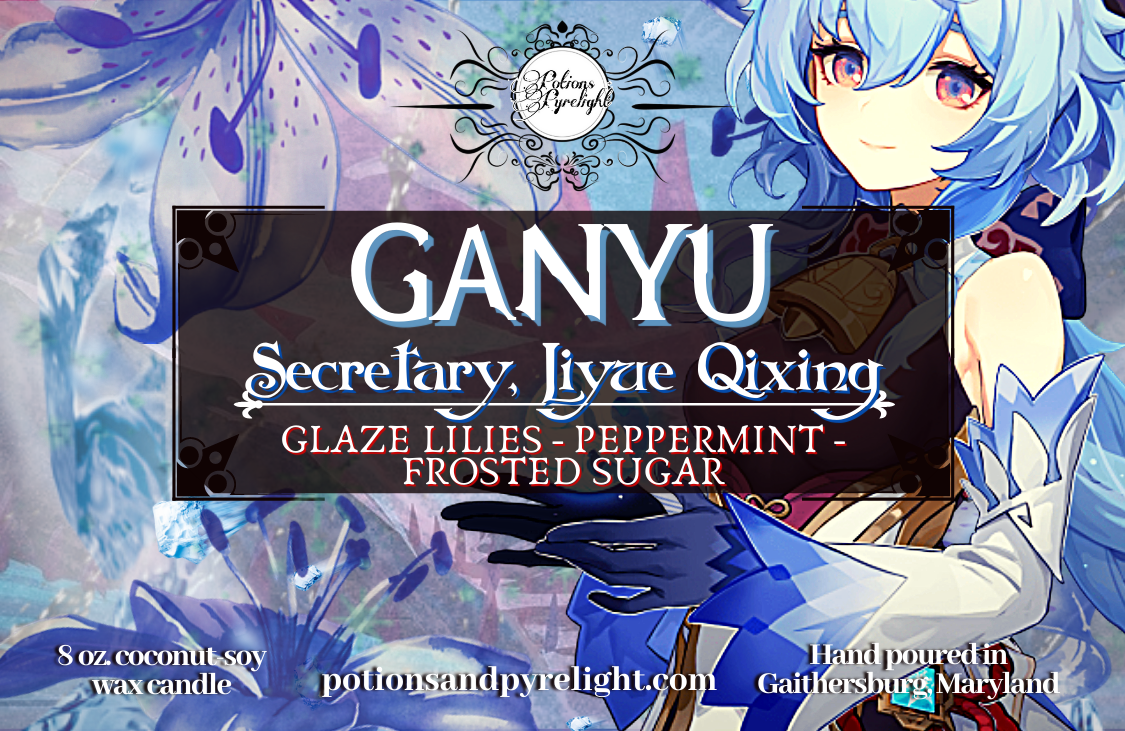 Genshin Impact - Ganyu - Secretary, Liyue Qixing - Potions & Pyrelight