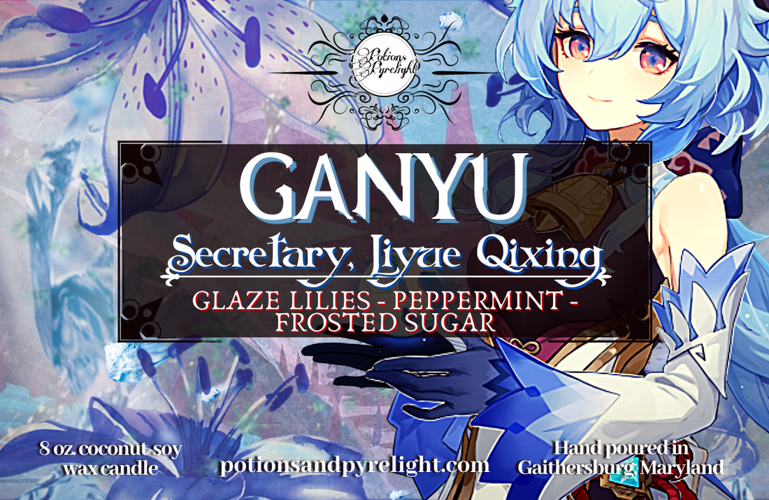Genshin Impact Ganyu Secretary, Liyue Qixing Inspired Scented