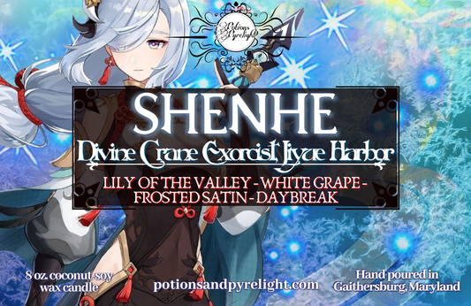 Genshin Impact - Shenhe - Divine Crane Exorcist, Liyue Harbor - Potions & Pyrelight