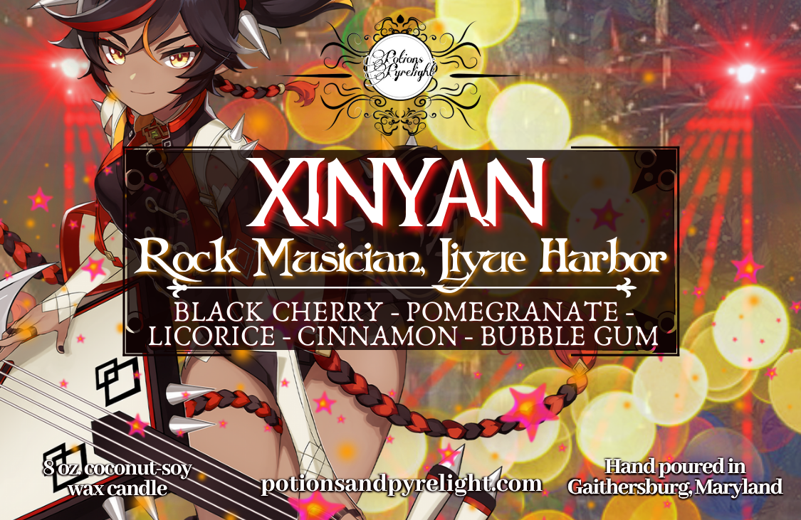 Genshin Impact - Xinyan - Rock Musician, Liyue Harbor - Potions & Pyrelight
