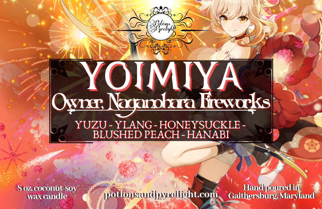 Genshin Impact - Yoimiya - Owner, Naganohara Fireworks - Potions & Pyrelight