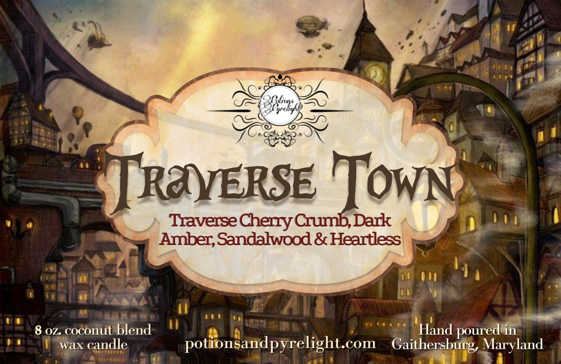 Kingdom Hearts - Traverse Town - Potions & Pyrelight