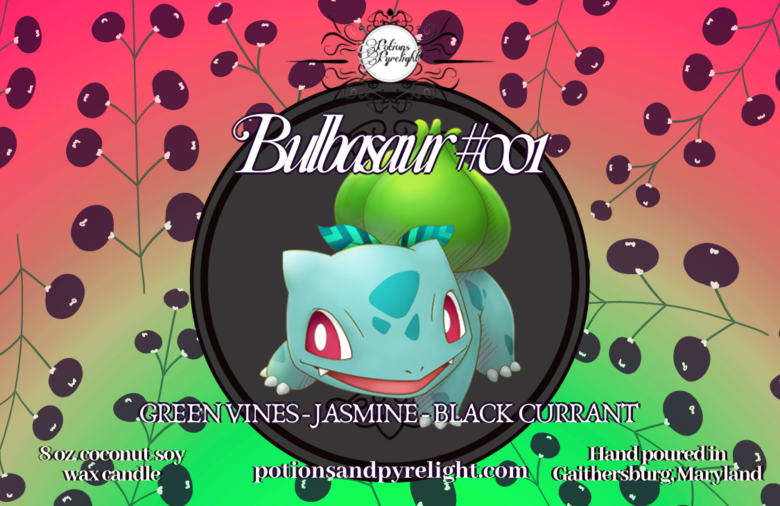 Pokemon - #001 Bulbasaur - Potions & Pyrelight