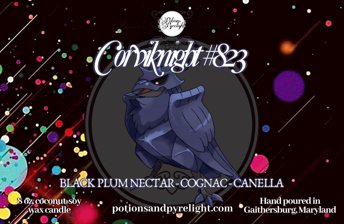 Pokemon - #823 Corviknight - Potions & Pyrelight