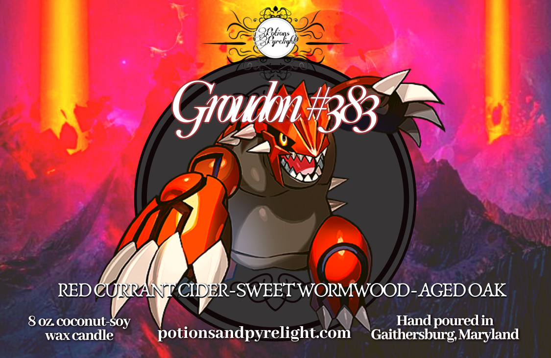 Pokemon - #383 Groudon - Potions & Pyrelight