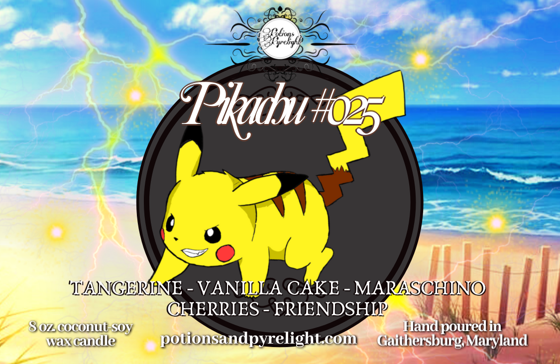 Pokemon - #025 Pikachu - Potions & Pyrelight