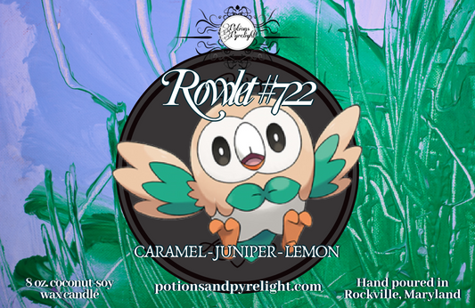 Pokemon - #722 Rowlet - Potions & Pyrelight