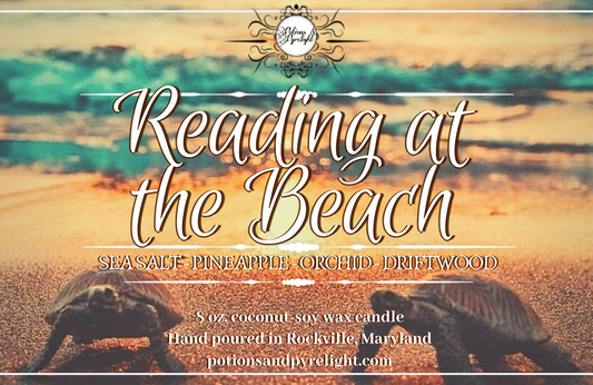 Reading at the Beach - Potions & Pyrelight