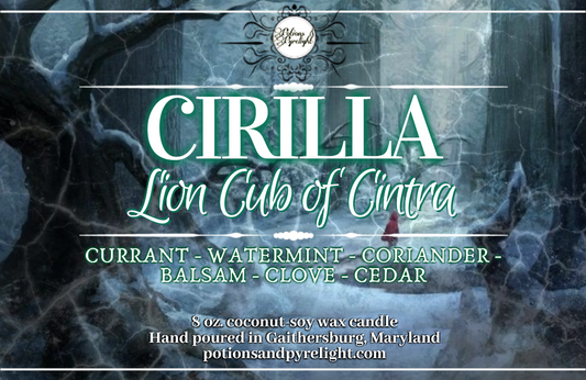 Witcher - Cirilla, Lion Cub of Cintra - Potions & Pyrelight