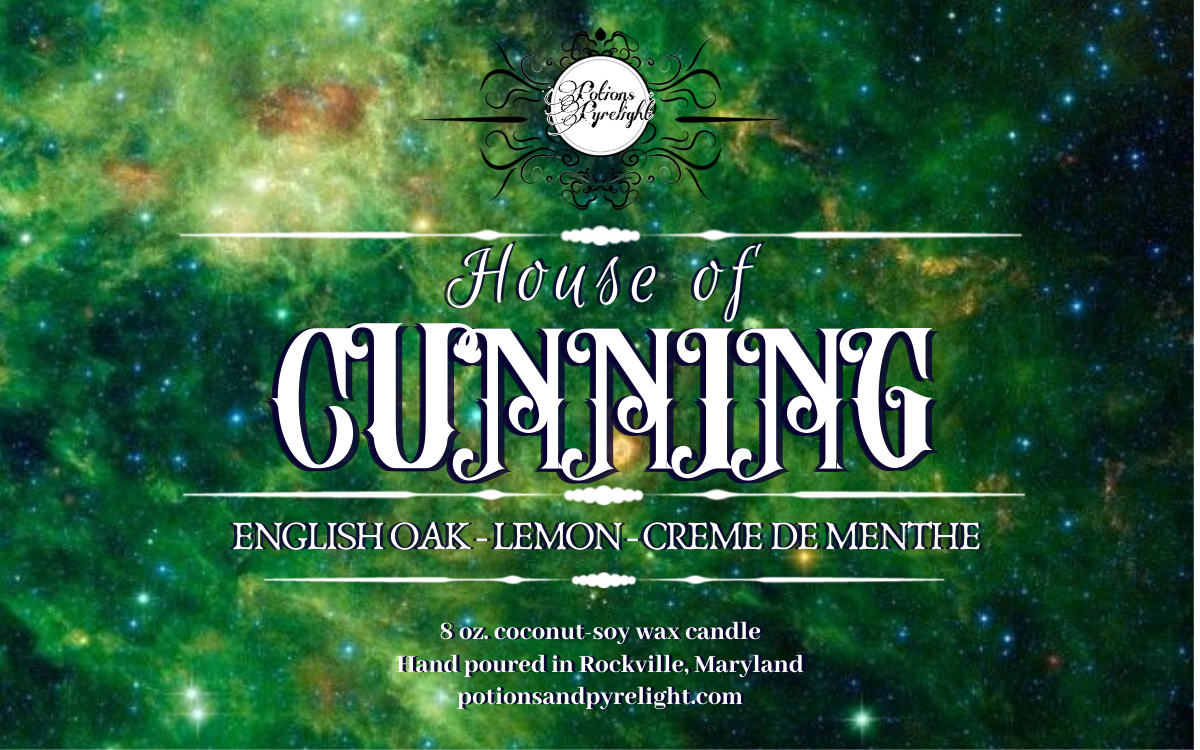 Harry Potter Houses - Slytherin - House of Cunning - Potions & Pyrelight