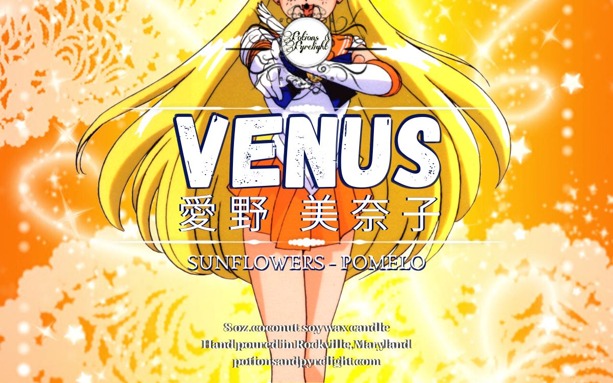 Sailor Moon - Minako Aino - Sailor Venus - Potions & Pyrelight